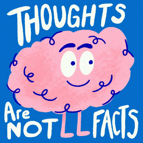 Thoughts Are Not Facts Mtv GIF - Thoughts Are Not Facts Mtv Mental Health GIFs