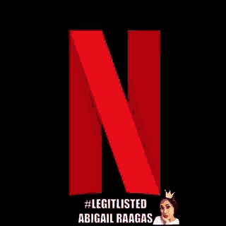 a red and white logo for iflix with a woman wearing a crown