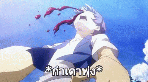 เลือดกำเดาพุ่ง GIF - Anime Nosebleed Fall Back GIFs