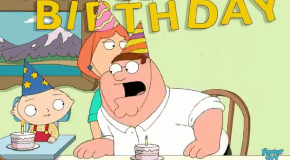 Family Guy Birthday GIF - Family Guy Birthday Happy Birthday GIFs
