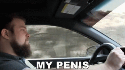 My Penis Driving GIF - My Penis Driving Car GIFs