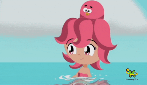 a discovery kids advertisement with a cartoon character