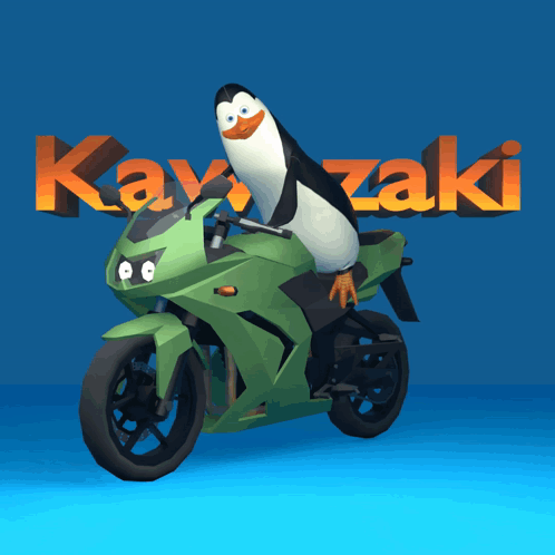 Los Pinguinos Me La Van A Mascar Kawazaki GIF - Los Pinguinos Me La Van A Mascar Kawazaki GIFs