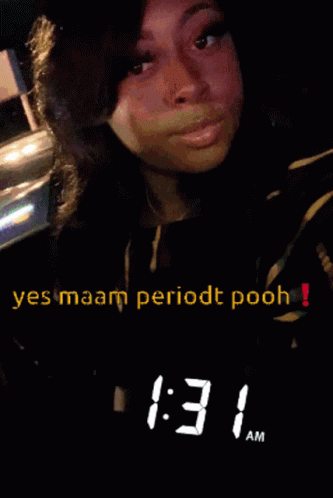 Jnoel98 Yes Mam Period GIF - Jnoel98 Yes Mam Period Selfie GIFs