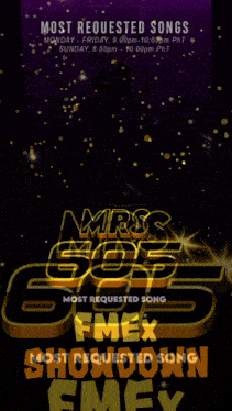 a poster for mrs 505 's most requested songs