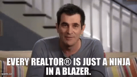Every Realtor Is Just A Ninja In A Blazer GIF - Realtor Phil Dunphy Modern Family GIFs