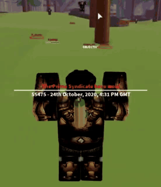 a screenshot of a video game that says the prime syndicate has won at 4:33 pm gmt