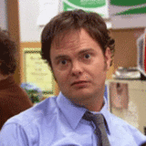 Duck? GIF - The Office Dwight Sarcastic GIFs