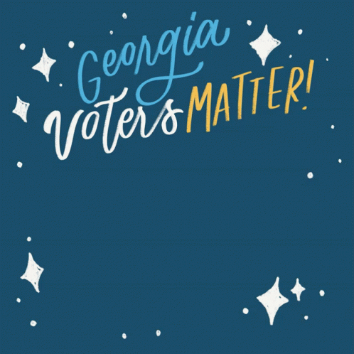 Georgia Votes Matter Georgia Voter GIF - Georgia Votes Matter Georgia Voter We Will Wait Until Every Vote Is Counted GIFs