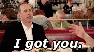 Picking Up The Check GIF - Seinfeld Jerry Seinfeld I Got You GIFs