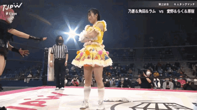 Tjpw Raku GIF - Tjpw Raku Tokyo Joshi Pro Wrestling GIFs