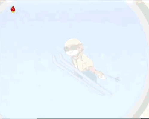 Clever Raccoon Dog Ski GIF - Clever Raccoon Dog Ski Skiing GIFs