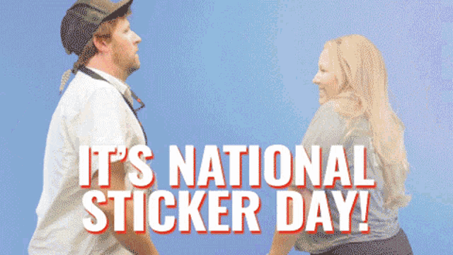 Stickergiant National Sticker Day GIF - Stickergiant National Sticker Day Sticker Day GIFs