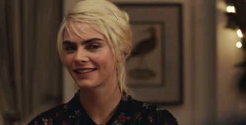 Happy Cara Delevingne GIF - Happy Cara Delevingne Isabelle GIFs