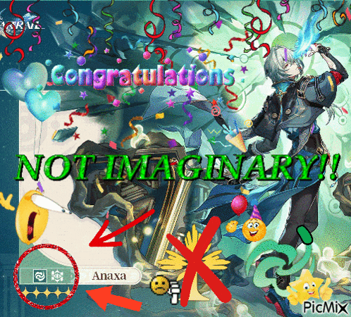congratulations not imaginary is written on a poster