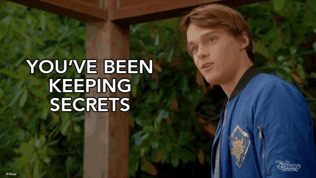 Youve Been Keeping Secrets And Lying To Me Ben GIF - Youve Been Keeping Secrets And Lying To Me Ben Descendants GIFs