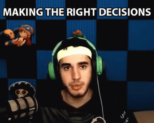 Making The Right Decisions The Right Way GIF - Making The Right Decisions The Right Way Deciding GIFs