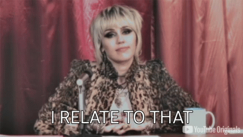 I Relate To That Miley Cyrus GIF - I Relate To That Miley Cyrus Released GIFs