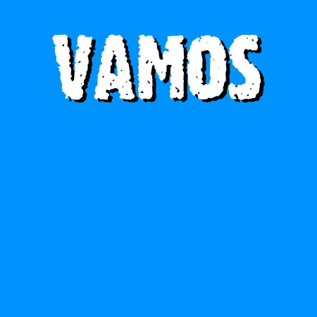 vamos con cristina vamos con mayra written on a poster