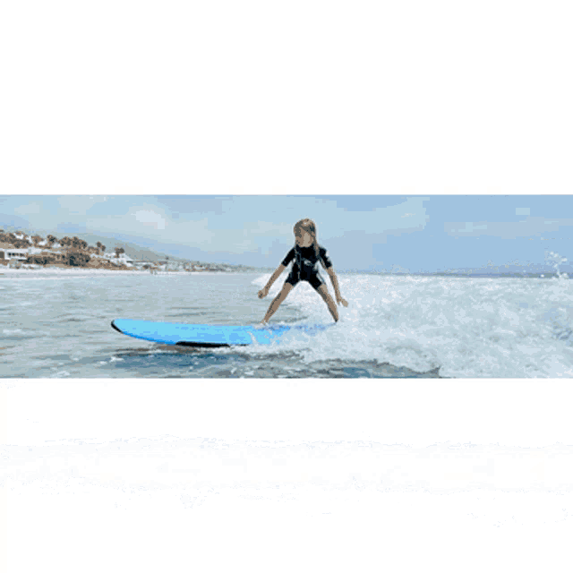 a surfer rides a wave in the ocean on a sunny day