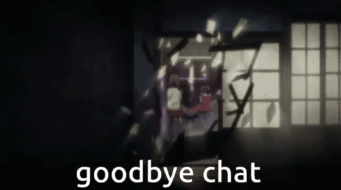 Corpse Party Goodbye Chat GIF - Corpse Party Goodbye Chat Red Nation GIFs