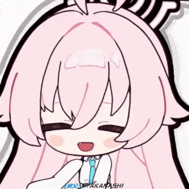 a drawing of a girl with kanashi written on the bottom right