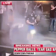 Pepper Balls GIF - Pepper Balls Tear Gas GIFs
