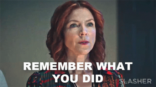 Remember What You Did Florence GIF - Remember What You Did Florence Slasher GIFs