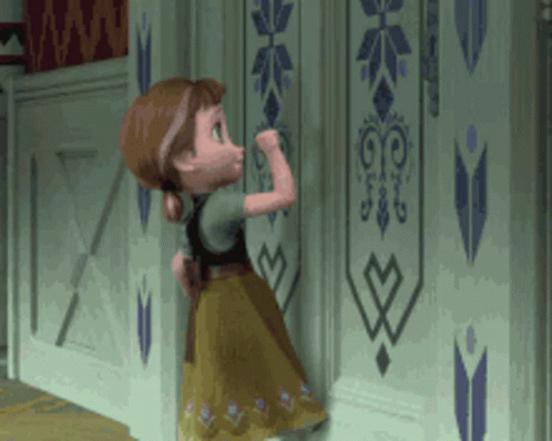Frozen Anna GIF - Frozen Anna Knocking GIFs