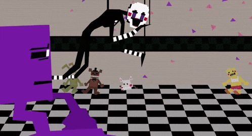 a cartoon drawing of a puppet hanging from a string