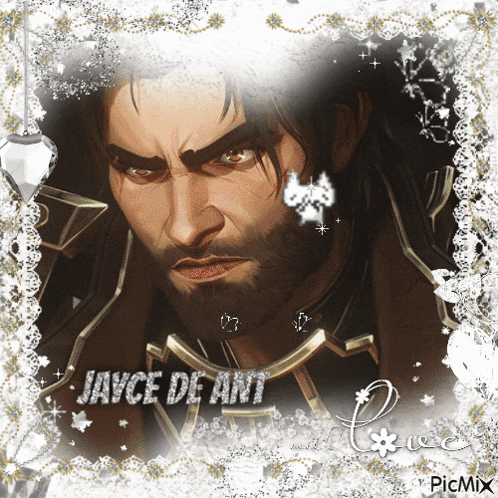 a picture of a man with the name jayce de ant written on it