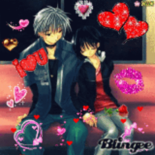 Anime Hearts GIF - Anime Hearts Love GIFs