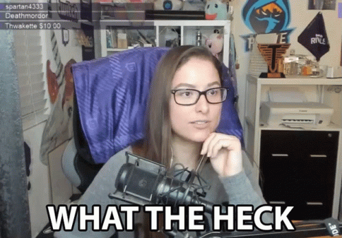 What The Heck Lauren Laracuente GIF - What The Heck Lauren Laracuente Glitterxplosion GIFs