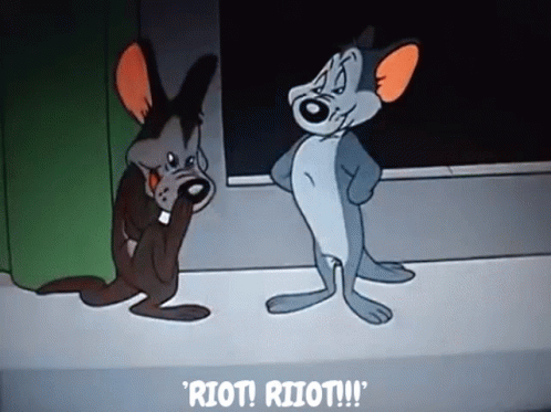 Hubie And Bertie Looney Tunes GIF - Hubie And Bertie Looney Tunes Riot GIFs