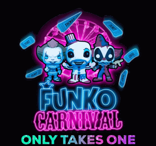 Only Takes One Funko Carnival GIF - Only Takes One Funko Carnival GIFs