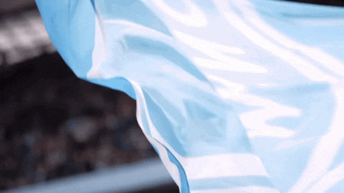 a blue and white flag with the letters ucw on it