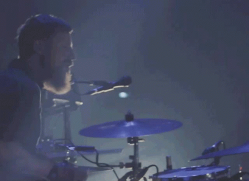 Drummer Playing Drums GIF - Drummer Playing Drums Moving To The Beat GIFs