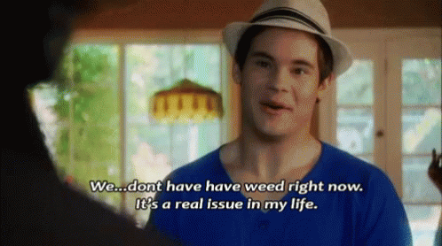 No Weed Issue GIF - No Weed Issue We Dont Have Weed Right Now GIFs
