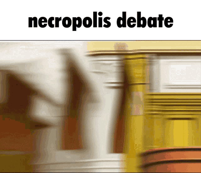 Necropolis The Necropolis GIF - Necropolis The Necropolis Debate GIFs