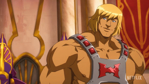 Unleash The Power He Man GIF - Unleash The Power He Man Masters Of The Universe Revelation GIFs