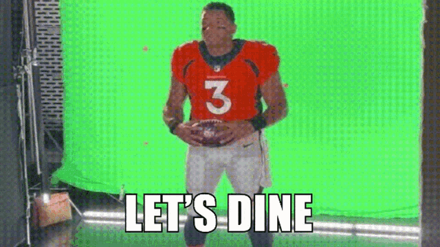Lets Dine Russell Wilson GIF - Lets Dine Russell Wilson Pizza Hut GIFs