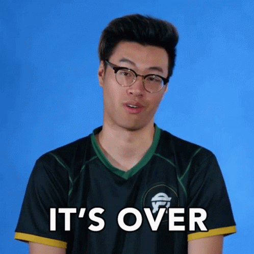 Its Over Done GIF - Its Over Done Ended GIFs