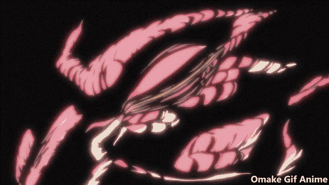 omake gif anime is written on the bottom of a black background