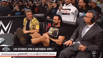 a wrestling show is being streamed on peacock in the us