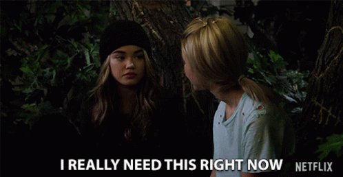 I Really Need This Right Now Paris Berelc GIF - I Really Need This Right Now Paris Berelc Isabel May GIFs