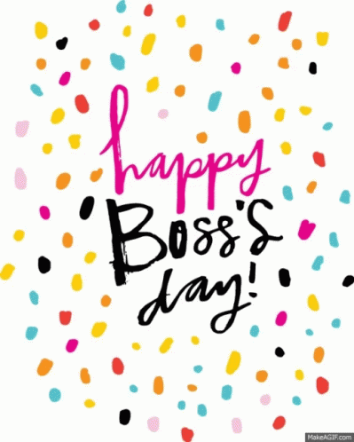 Happy Boss Day Confetti GIF - Happy Boss Day Boss Day Confetti GIFs