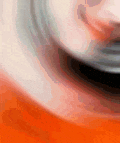 a close up of a swirl on a red background