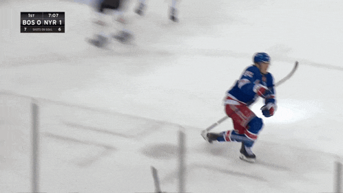 a hockey player with the number 15 on his shirt