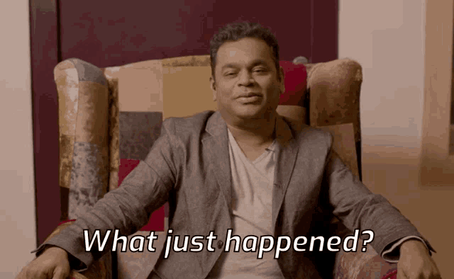 Ar Rahman What Happened GIF - Ar Rahman What Happened What Just Happened GIFs