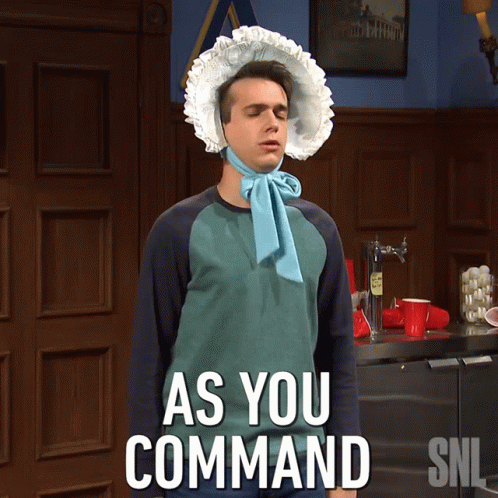 As You Command Saturday Night Live GIF - As You Command Saturday Night Live Yes Sir GIFs